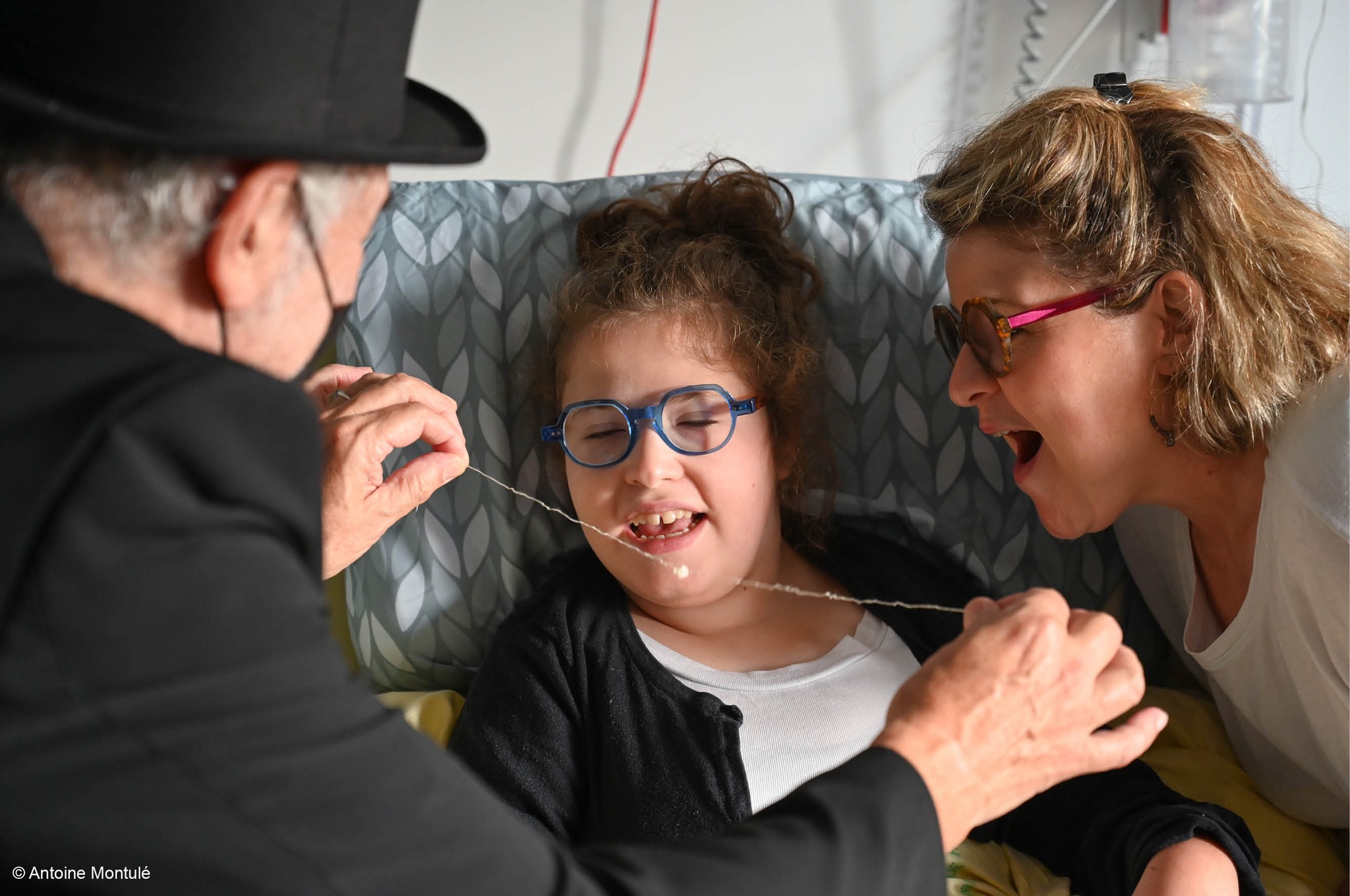 Une journée magique à l'Hôpital Necker-Enfants malades AP-HP, association Magie à l'hôpital