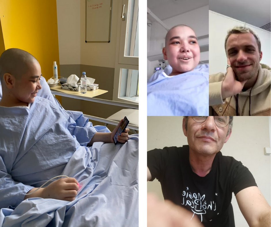 Squeezie rêve Magie à l'hôpital