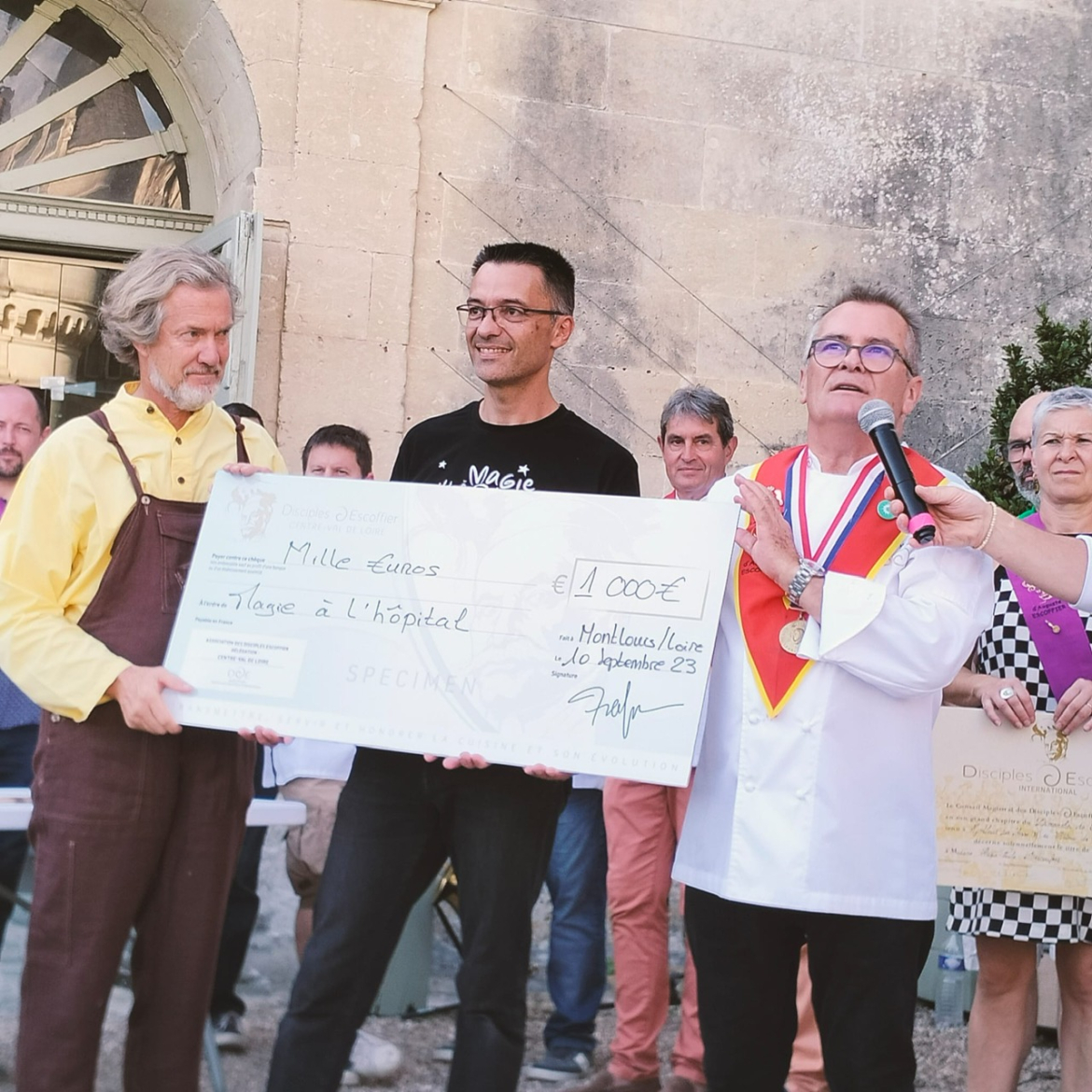 Le festival de la tomate au Château de la Bourdaisière, association Magie à l'hôpital