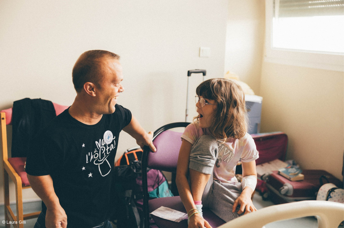 Une journée magique à l'Hôpital Necker-Enfants malades AP-HP, association Magie à l'hôpital